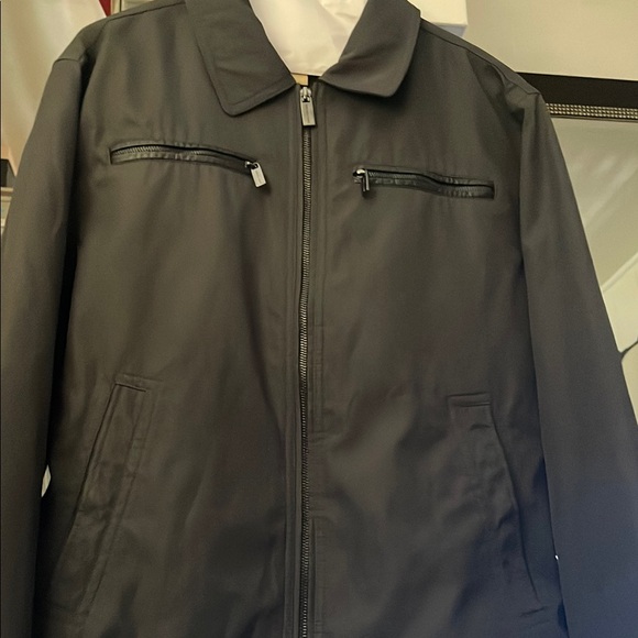 Michael Kors Men's Charcoal Lightweight Jacket - Picture 1 of 8
